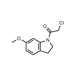 2-Chloro-1-(6-methoxyindolin-1-yl)ethan-1-one|CS-0672160
