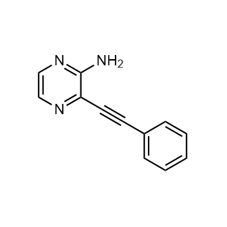 3-(Phenylethynyl)pyrazin-2-amine|CS-0672220