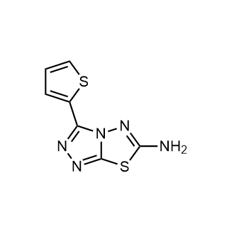 3-(Thiophen-2-yl)-[1,2,4]triazolo[3,4-b][1,3,4]thiadiazol-6-amine|CS-0672333