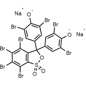 sodium 4,4'-(4,5,6,7-tetrabromo-1,1-dioxido-3H-benzo[c][1,2]oxathiole-3,3-diyl)bis(2,6-dibromophenolate)|CS-0672434