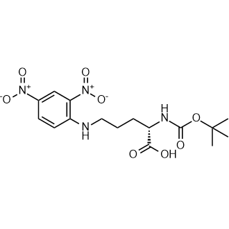 (s)-2-((Tert-butoxycarbonyl)amino)-5-((2,4-dinitrophenyl)amino)pentanoic acid|CS-0672573
