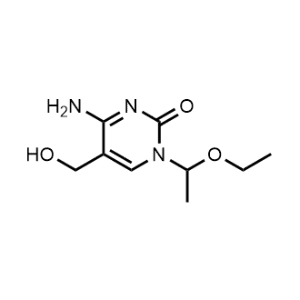 4-Amino-1-(1-ethoxyethyl)-5-(hydroxymethyl)pyrimidin-2(1h)-one|CS-0672659