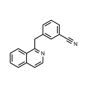 3-(Isoquinolin-1-ylmethyl)benzonitrile|CS-0672696