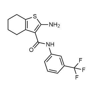 2-Amino-n-(3-(trifluoromethyl)phenyl)-4,5,6,7-tetrahydrobenzo[b]thiophene-3-carboxamide|CS-0672734