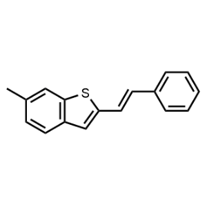 6-Methyl-2-styrylbenzo[b]thiophene|CS-0672795