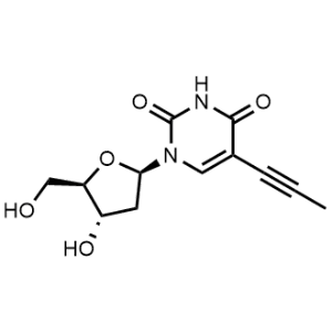 1-((2r,4s,5r)-4-Hydroxy-5-(hydroxymethyl)tetrahydrofuran-2-yl)-5-(prop-1-yn-1-yl)pyrimidine-2,4(1h,3h)-dione|CS-0672851