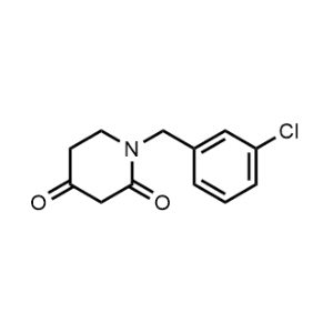 1-(3-Chlorobenzyl)piperidine-2,4-dione|CS-0672857