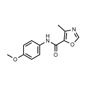 N-(4-Methoxyphenyl)-4-methyloxazole-5-carboxamide|CS-0672906