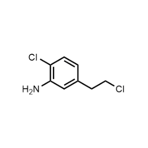 2-Chloro-5-(2-chloroethyl)aniline|CS-0673124