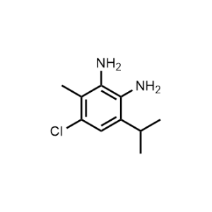4-Chloro-6-isopropyl-3-methylbenzene-1,2-diamine|CS-0673225