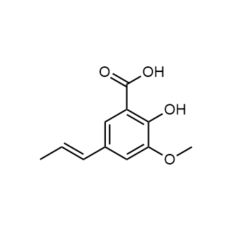 2-Hydroxy-3-methoxy-5-(prop-1-en-1-yl)benzoic acid|CS-0673407