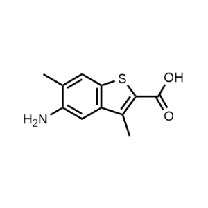 5-Amino-3,6-dimethylbenzo[b]thiophene-2-carboxylic acid|CS-0673474