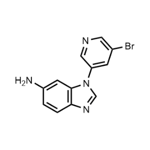 1-(5-Bromopyridin-3-yl)-1h-benzo[d]imidazol-6-amine|CS-0673551
