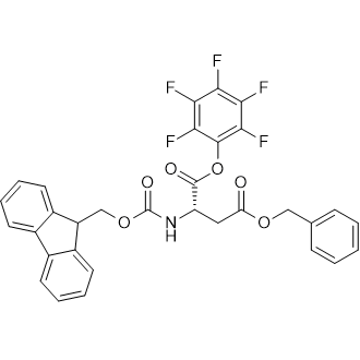 4-Benzyl 1-(perfluorophenyl) (((9h-fluoren-9-yl)methoxy)carbonyl)-l-aspartate|CS-0673574