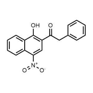 1-(1-Hydroxy-4-nitronaphthalen-2-yl)-2-phenylethan-1-one|CS-0673606