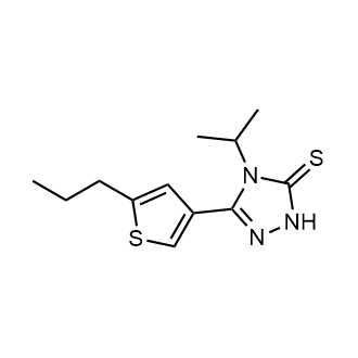 4-Isopropyl-5-(5-propylthiophen-3-yl)-2,4-dihydro-3h-1,2,4-triazole-3-thione|CS-0673614