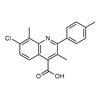 7-Chloro-3,8-dimethyl-2-(p-tolyl)quinoline-4-carboxylic acid|CS-0673698