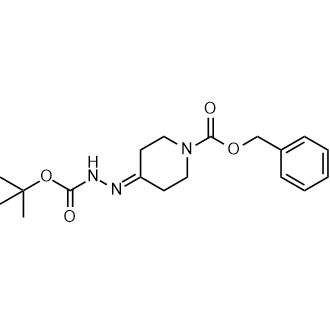 Benzyl 4-(2-(tert-butoxycarbonyl)hydrazono)piperidine-1-carboxylate|CS-0673741
