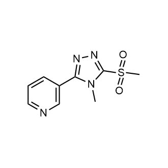 3-(4-Methyl-5-(methylsulfonyl)-4h-1,2,4-triazol-3-yl)pyridine|CS-0673744