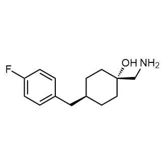 trans-1-(Aminomethyl)-4-(4-fluorobenzyl)cyclohexan-1-ol|CS-0673745