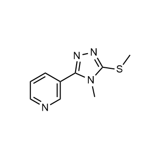 3-(4-Methyl-5-(methylthio)-4h-1,2,4-triazol-3-yl)pyridine|CS-0673747