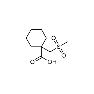 1-((Methylsulfonyl)methyl)cyclohexane-1-carboxylic acid|CS-0673837