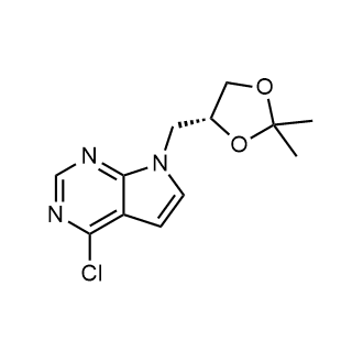 (R)-4-chloro-7-((2,2-dimethyl-1,3-dioxolan-4-yl)methyl)-7H-pyrrolo[2,3-d]pyrimidine|CS-0673872