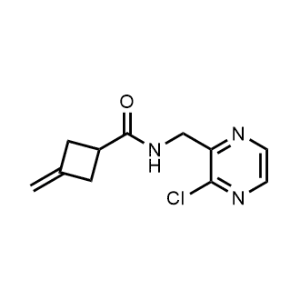 N-((3-Chloropyrazin-2-yl)methyl)-3-methylenecyclobutane-1-carboxamide|CS-0673923
