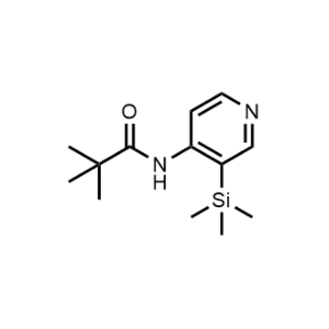 N-(3-(Trimethylsilyl)pyridin-4-yl)pivalamide|CS-0673944
