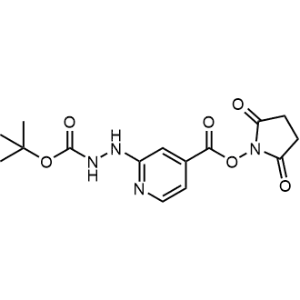 2,5-Dioxopyrrolidin-1-yl 2-(2-(tert-butoxycarbonyl)hydrazinyl)isonicotinate|CS-0674047