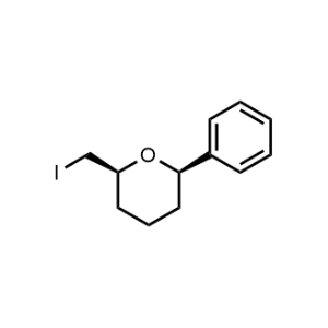 rel-(2s,6r)-2-(Iodomethyl)-6-phenyltetrahydro-2h-pyran|CS-0674107