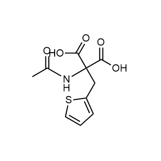 2-acetamido-2-(thiophen-2-ylmethyl)malonic acid|CS-0674276