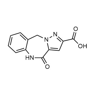 4-Oxo-5,10-dihydro-4h-benzo[e]pyrazolo[1,5-a][1,4]diazepine-2-carboxylic acid|CS-0674341