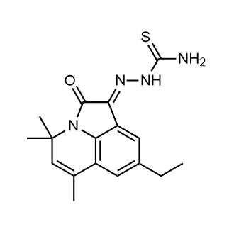 2-(8-ethyl-4,4,6-trimethyl-2-oxo-4H-pyrrolo[3,2,1-ij]quinolin-1(2H)-ylidene)hydrazine-1-carbothioamide|CS-0674501