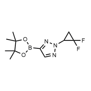 2-(2,2-Difluorocyclopropyl)-4-(4,4,5,5-tetramethyl-1,3,2-dioxaborolan-2-yl)-2H-1,2,3-triazole|CS-0674789
