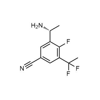 (R)-3-(1-Aminoethyl)-5-(1,1-difluoroethyl)-4-fluorobenzonitrile|CS-0675374