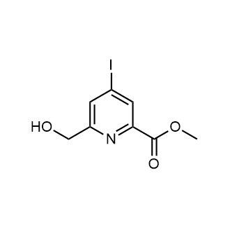 Methyl 6-(hydroxymethyl)-4-iodo-2-pyridinecarboxylate|CS-0675449