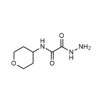 2-Oxo-2-[(tetrahydro-2H-pyran-4-yl)amino]acetic acid hydrazide|CS-0675481