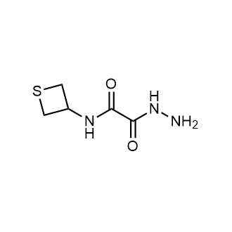 2-Oxo-2-(3-thietanylamino)acetic acid hydrazide|CS-0675490