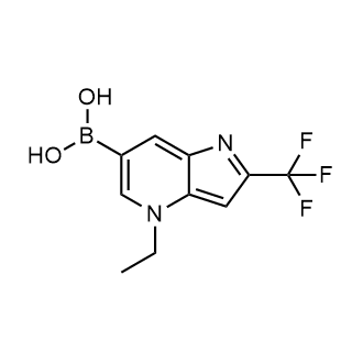 (4-Ethyl-2-(trifluoromethyl)-4H-pyrrolo[3,2-b]pyridin-6-yl)boronic acid|CS-0675762