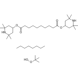Bis(2,2,6,6-tetramethylpiperidin-4-yl) decanedioate compound with 2-hydroperoxy-2-methylpropane and octane|CS-0675958