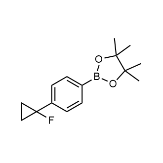 2-(4-(1-Fluorocyclopropyl)phenyl)-4,4,5,5-tetramethyl-1,3,2-dioxaborolane|CS-0676278