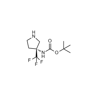 1,1-Dimethylethyl N-[(3R)-3-(trifluoromethyl)-3-pyrrolidinyl]carbamate|CS-0676305
