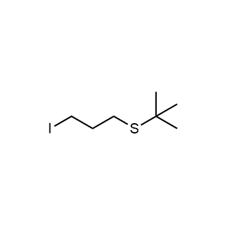 2-[(3-Iodopropyl)thio]-2-methylpropane|CS-0676456