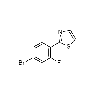 2-(4-Bromo-2-fluorophenyl)thiazole|CS-0676647