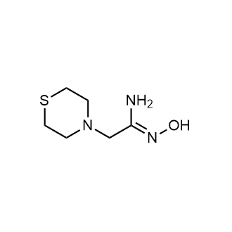 (Z)-n'-hydroxy-2-thiomorpholinoacetimidamide|CS-0676694