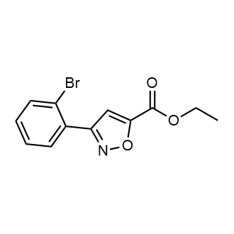 Ethyl 3-(2-bromophenyl)isoxazole-5-carboxylate|CS-0676787