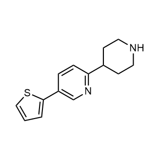 2-(Piperidin-4-yl)-5-(thiophen-2-yl)pyridine|CS-0676808