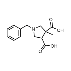 1-Benzyl-3-methylpyrrolidine-3,4-dicarboxylic acid|CS-0676907