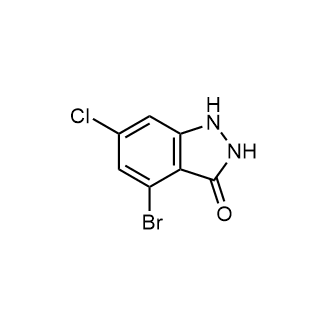 4-Bromo-6-chloro-1,2-dihydro-3h-indazol-3-one|CS-0677027